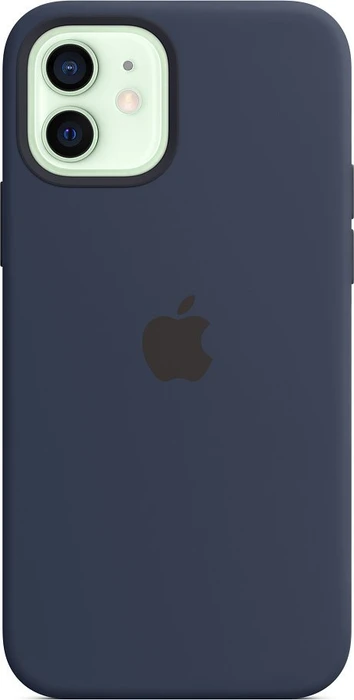 Apple Silikon Case mit MagSafe für iPhone 12/iPhone 12 Pro dunkelmarine