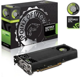 Point of View GeForce GTX 660 Ti Single Fan, 2GB GDDR5, 2x DVI, HDMI, DP