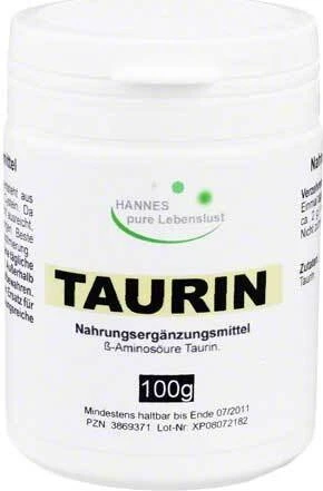 TAURIN PUR Pulver 100 g
