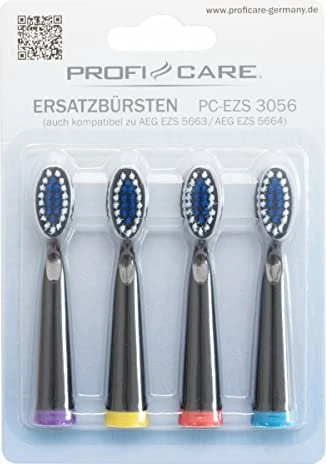 ProfiCare PC-EZS 3056 Ersatzbürste, 4 Stück
