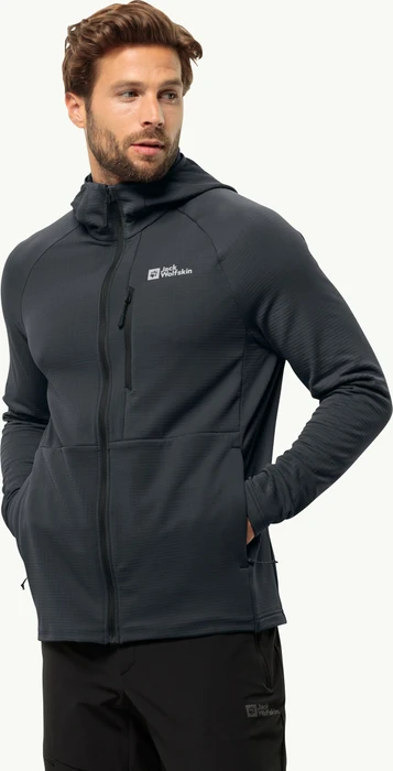 Jack Wolfskin Kolbenberg Hooded FZ Jacke phantom (Herren)