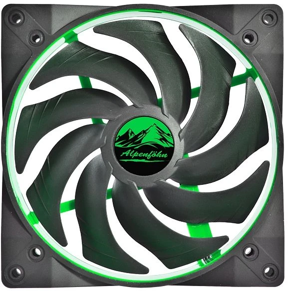 Alpenföhn Wing Boost 2, Toxic Green Plus, 140mm