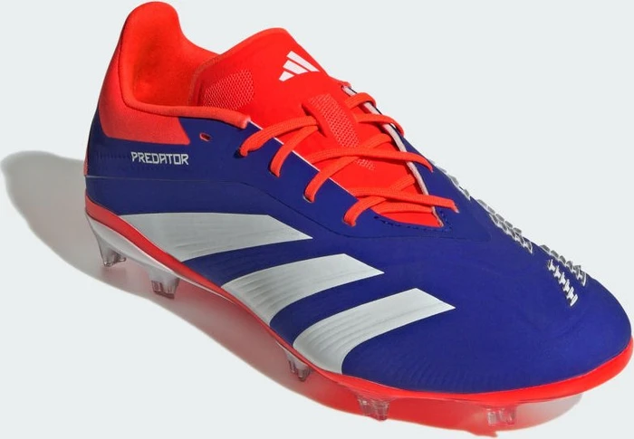 adidas Predator Elite FG lucid blue/cloud white/solar red (Junior)