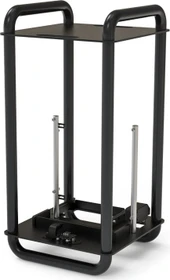 Streacom DA6 Open Frame, schwarz, Mini-ITX
