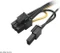 Akasa 2x 15-Pin SATA Strom auf 6/8-Pin PCIe, 150mm Vorschaubild