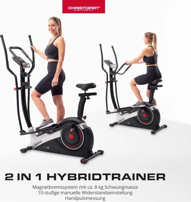 Christopeit AX 6500 2in1 Hybrid Crosstrainer