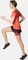 Odlo X-Alp Trail Lauf Rock kurz black/american beauty (Damen) Vorschaubild
