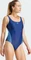 adidas 3-Streifen Badeanzug dark blue/blue burst (Damen) Vorschaubild