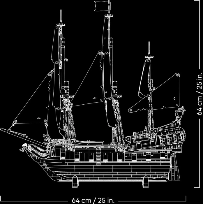 LEGO Icons - Captain Jack Sparrows Piratenschiff
