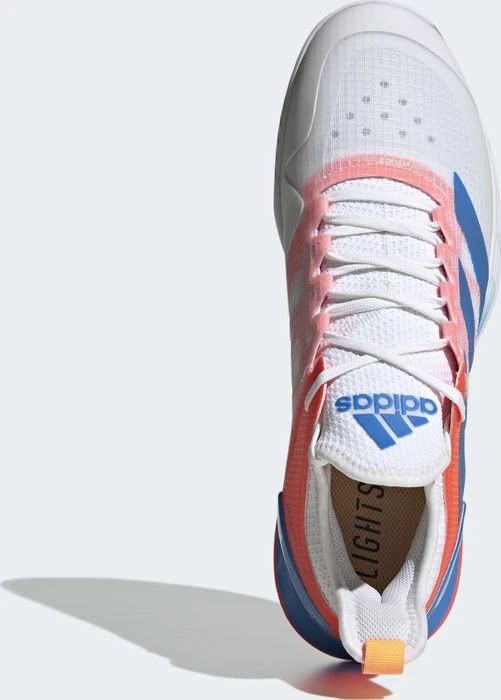 adidas Adizero Ubersonic 4 cloud white/blue rush/solar red (Herren)