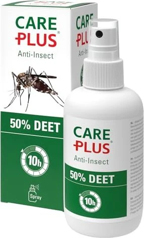 Care Plus Anti Insekt DEET 50% Insektenschutz Spray 200ml
