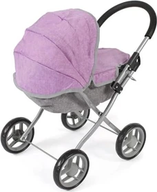 Bayer Chic 2000 Lilli Kombipuppenwagen melange lila/grau