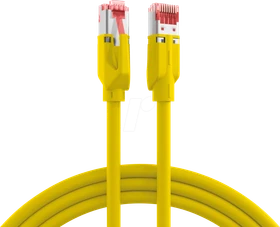 EFB Elektronik TM21 UC900 Patchkabel, Cat7/Cat6a, S/FTP, RJ-45/RJ-45, 50m, gelb