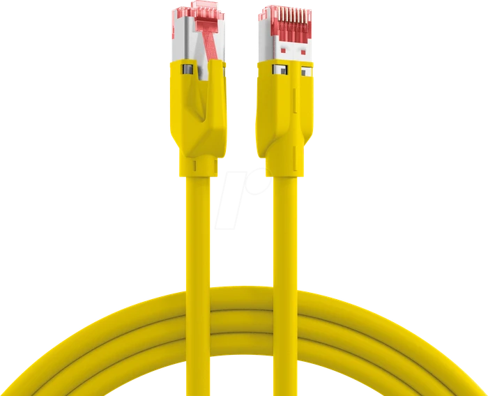 EFB Elektronik TM21 UC900 Patchkabel, Cat7/Cat6a, S/FTP, RJ-45/RJ-45, 50m, gelb