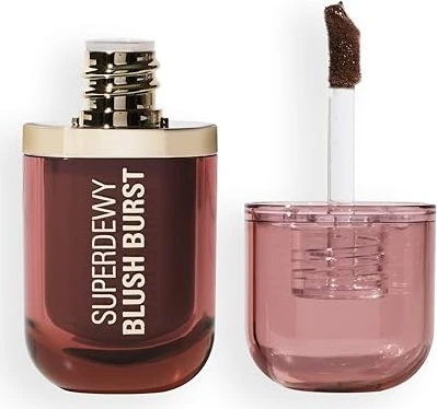 Revolution Beauty Superdewy Liquid Blush Burst caramel cooler bronze, 4.2ml
