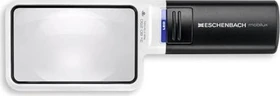 Eschenbach mobiluxLED 8D Taschenleuchtlupe schwarz/weiß