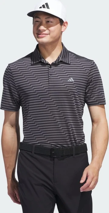 adidas Ultimate365 Mesh Print Poloshirt kurzarm black/grey five (Herren)