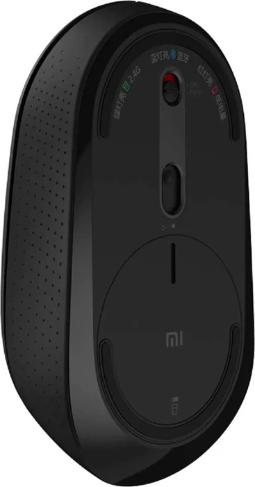Xiaomi Mi Dual Mode Wireless Mouse Silent Edition Starlight Black, USB/Bluetooth