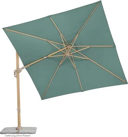 Schneider Rhodos Twist Loft Sonnenschirm 300x300cm grün