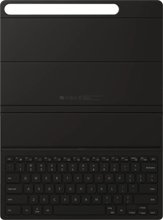 Samsung EF-DX810 Book Cover Keyboard Slim für Galaxy Tab S9+ / S9 FE+ / S10+, schwarz, DE