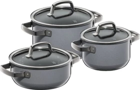 WMF Fusiontec Inspire Kochtopf-Set platinum, 3-tlg.