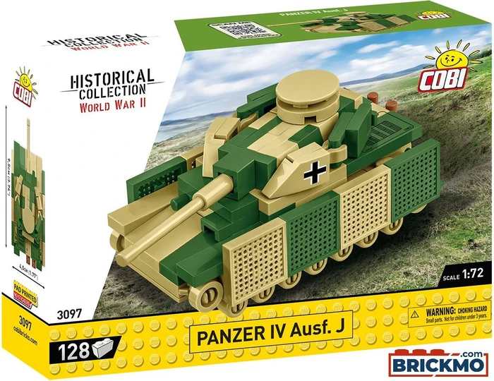 Cobi Historical Collection WW2 Panzer IV Ausf. J