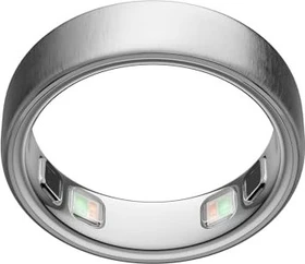 Oura Ring 5 Größe 9 brushed silver