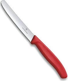 Victorinox Swiss Classic Tomaten- und Tafelmesser 11cm rot