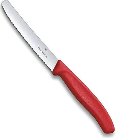 Victorinox Swiss Classic Tomaten- und Tafelmesser 11cm rot