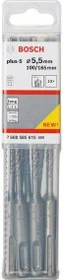 Bosch Professional SDS-plus-5 Hammerbohrer, 5.5x100x165mm, 10 Stück