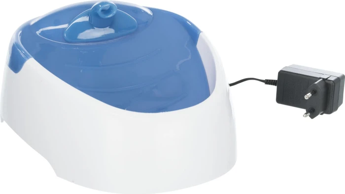 Trixie Trinkbrunnen Duo Stream, 1l, weiß/blau