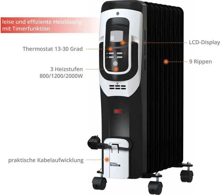 Güde OR 2000-9 DT Öl-Radiator