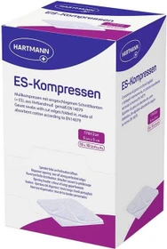 Hartmann ES-Kompressen steril 12-fach 17-fädig, 5 x 5cm, 100 Stück