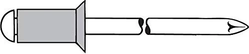 Gesipa Alu/Stahl Senkkopf 120° Blindniete 4x8mm, 500 Stück