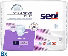 Seni Active Plus Schutzhose Größe L, 80 Stück