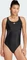 adidas Colorblock C-Back Badeanzug black/legend ivy (Damen) Vorschaubild