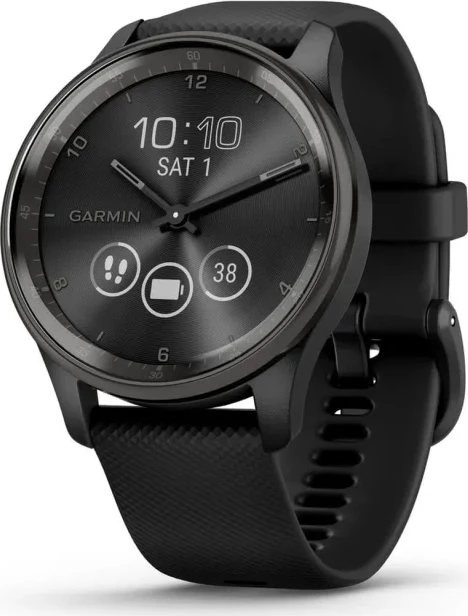 Garmin vivomove Trend Aktivitäts-Tracker black/slate grey