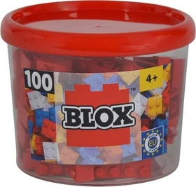 Simba Toys Blox 100 4er Steine rot
