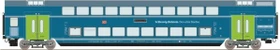 Roco - Spur H0 Personenwagen - Doppelstockwagen 2. Klasse, DB AG