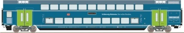 Roco - Spur H0 Personenwagen - Doppelstockwagen 2. Klasse, DB AG