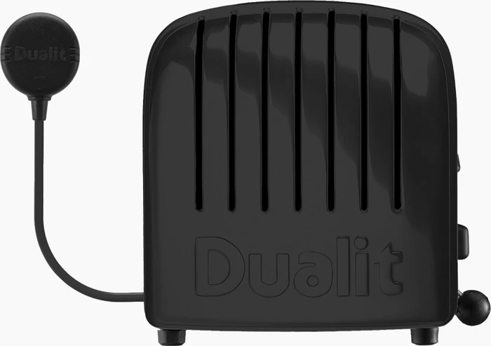 Dualit New Generation Classic 2 Slice Toaster schwarz matt