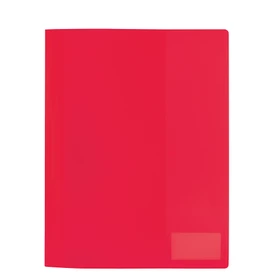 Herma Schnellhefter, A4, rot/transparent