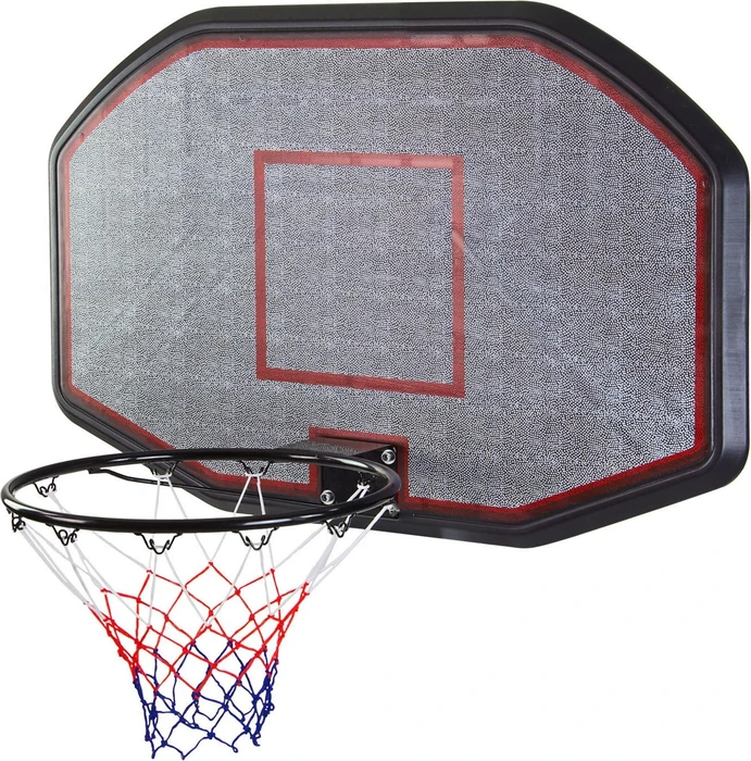 Dema Basketballbrett mit Ring + Netz XXL Basketballkorb