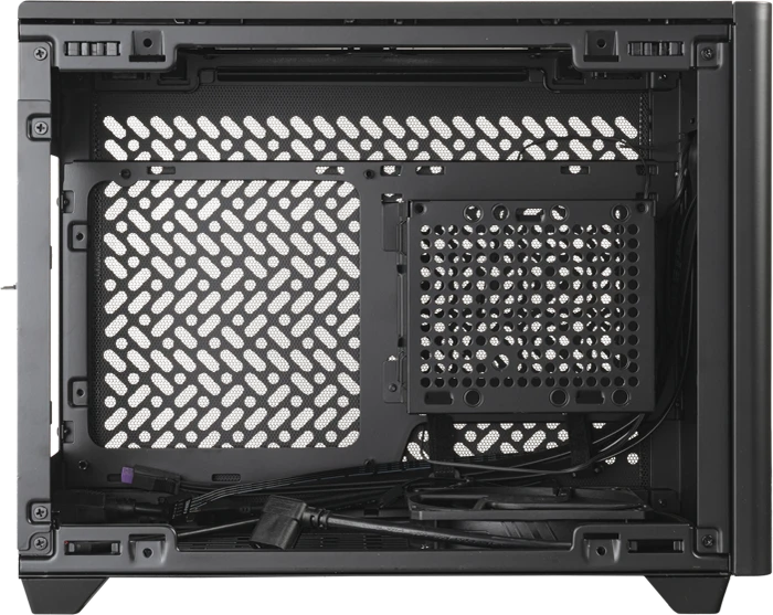 Cooler Master MasterBox NR200P [V2], schwarz, Glasfenster, Mini-ITX