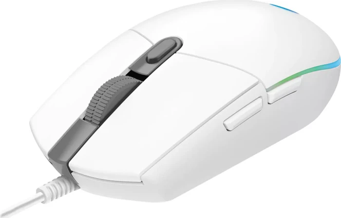 Logitech G203/G102 Lightsync weiß, USB
