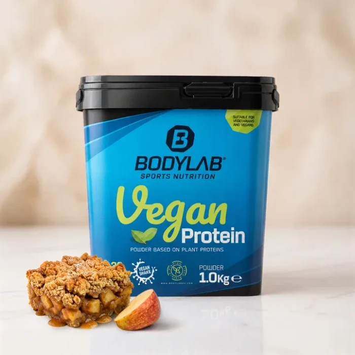 BodyLab24 Vegan Protein Apple Crumble 1kg