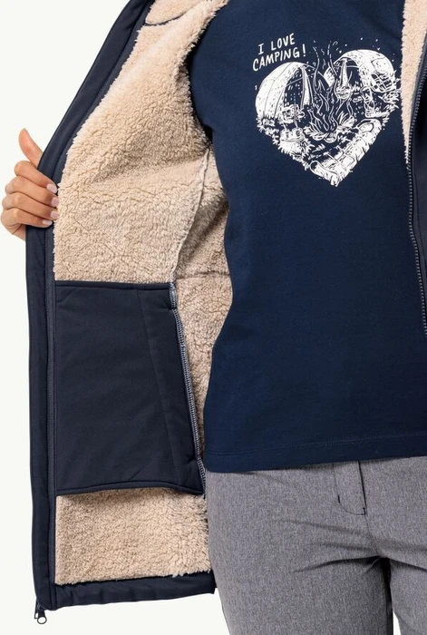 Jack Wolfskin Windland Funktionsmantel night blue (Damen)