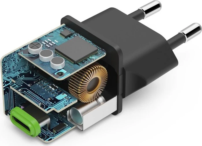 Hama Schnellladegerät USB-C Super-Mini-Charger PD 20 W schwarz
