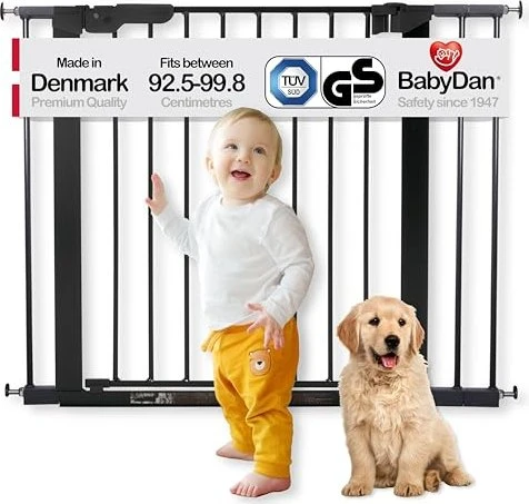 Baby Dan Premier Treppenschutzgitter 92.5-99.8cm schwarz