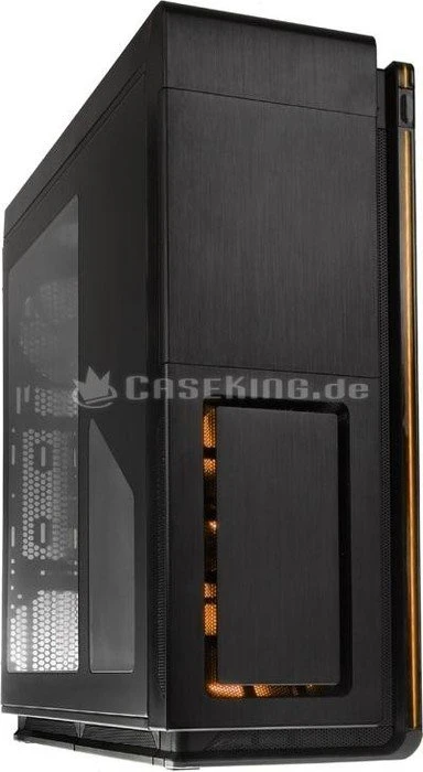 Phanteks Enthoo Primo SE schwarz/orange, Acrylfenster